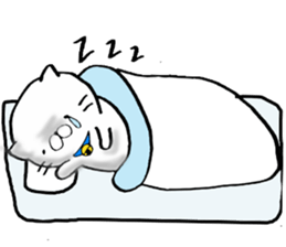 My lover is a cat. sticker #7890769