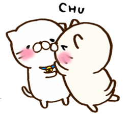 My lover is a cat. sticker #7890781