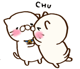 My lover is a cat. sticker #7890781