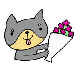 This is not a cat, it is a dog sticker #7891434