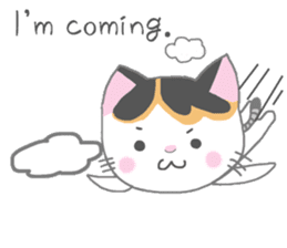 Milu's lovely sticker 1 English version sticker #7891647