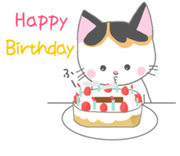 Milu's lovely sticker 1 English version sticker #7891648