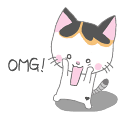 Milu's lovely sticker 1 English version sticker #7891649