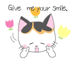 Milu's lovely sticker 1 English version sticker #7891652