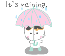 Milu's lovely sticker 1 English version sticker #7891653