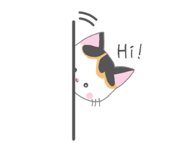 Milu's lovely sticker 1 English version sticker #7891654