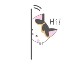 Milu's lovely sticker 1 English version sticker #7891654