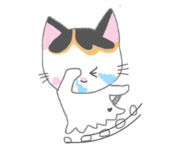 Milu's lovely sticker 1 English version sticker #7891656