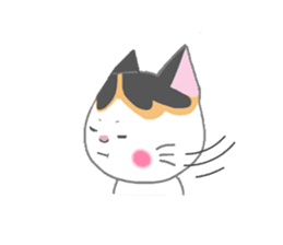 Milu's lovely sticker 1 English version sticker #7891657