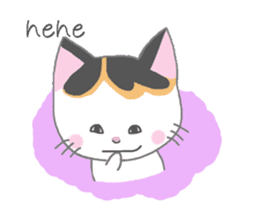 Milu's lovely sticker 1 English version sticker #7891658