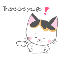 Milu's lovely sticker 1 English version sticker #7891660