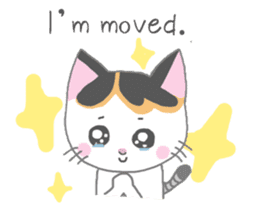 Milu's lovely sticker 1 English version sticker #7891668