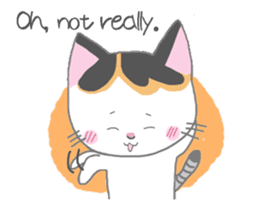 Milu's lovely sticker 1 English version sticker #7891669