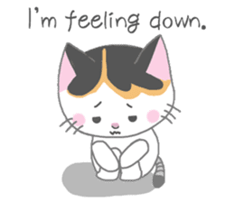 Milu's lovely sticker 1 English version sticker #7891672