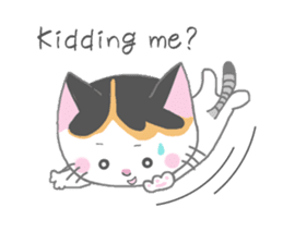 Milu's lovely sticker 1 English version sticker #7891675