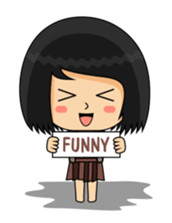 My name is Ayu sticker #7891690