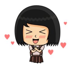 My name is Ayu sticker #7891694