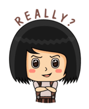 My name is Ayu sticker #7891699