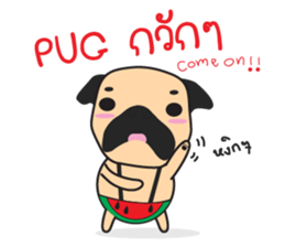 PUG KWAK (Pug the Seller) sticker #7892329