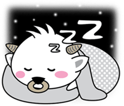 Albino Buffalo sticker #7892805