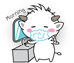 Albino Buffalo sticker #7892807