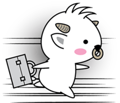 Albino Buffalo sticker #7892809