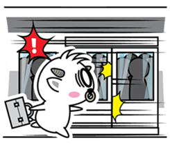 Albino Buffalo sticker #7892810