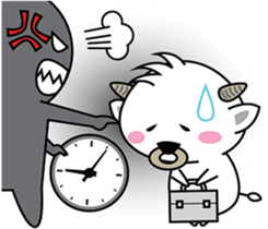 Albino Buffalo sticker #7892812