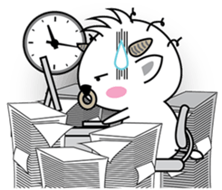 Albino Buffalo sticker #7892814