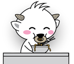 Albino Buffalo sticker #7892818