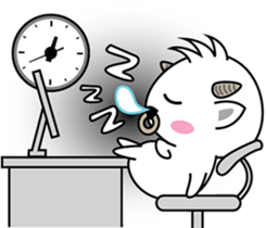 Albino Buffalo sticker #7892820