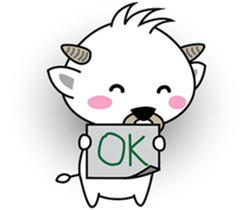 Albino Buffalo sticker #7892834