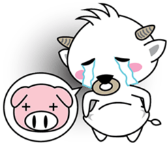 Albino Buffalo sticker #7892839