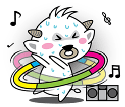 Albino Buffalo sticker #7892840