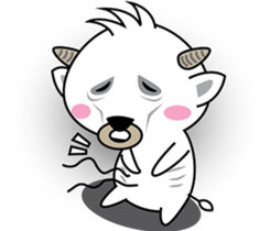 Albino Buffalo sticker #7892842