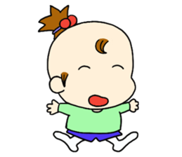 The Chonmage Boy sticker #7893407