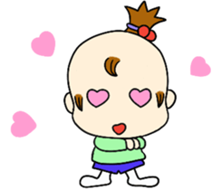 The Chonmage Boy sticker #7893410