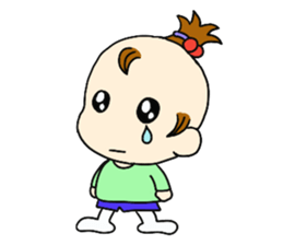 The Chonmage Boy sticker #7893412