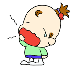 The Chonmage Boy sticker #7893424