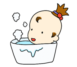 The Chonmage Boy sticker #7893426