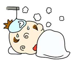 The Chonmage Boy sticker #7893430