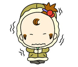 The Chonmage Boy sticker #7893434