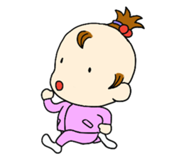 The Chonmage Boy sticker #7893437