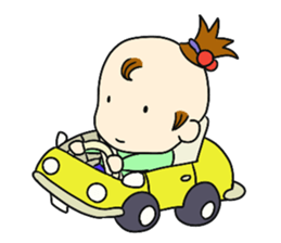 The Chonmage Boy sticker #7893440