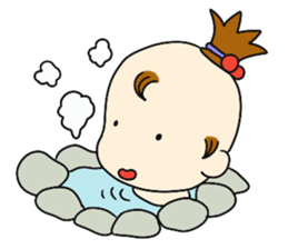 The Chonmage Boy sticker #7893443