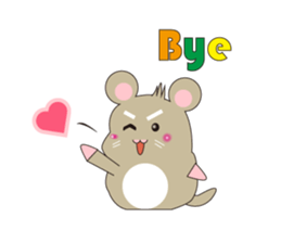 Roborovski hamster sticker #7893624