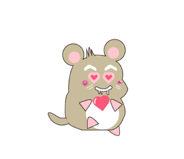 Roborovski hamster sticker #7893625