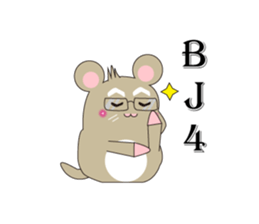 Roborovski hamster sticker #7893628