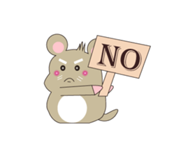 Roborovski hamster sticker #7893631