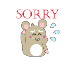 Roborovski hamster sticker #7893633